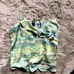 Bohemian Wild Fable Flowy Tie Dye Tank fairycore